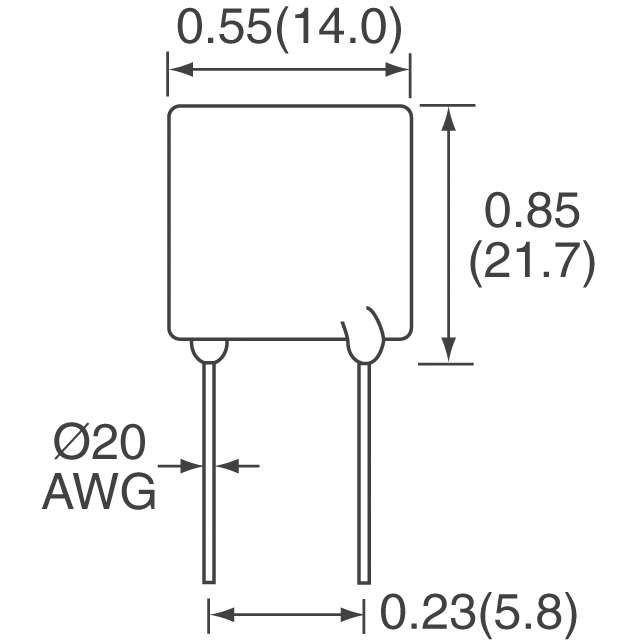 RGEF900-1 Littelfuse Inc. Fusibili ripristinabili PTC